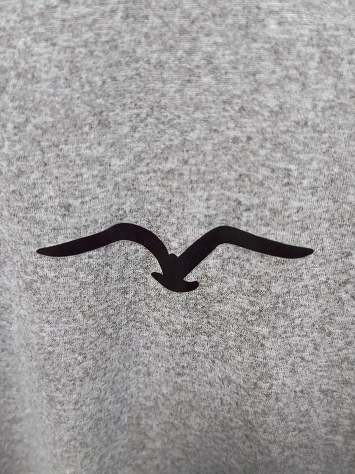 🔥 T-shirt gris chiné style minimaliste – Taille L - photo numéro 4
