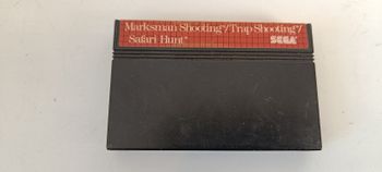cartouche sega Master System  Marksman Shooting / Trap Shooting / Safari Hunt Sega