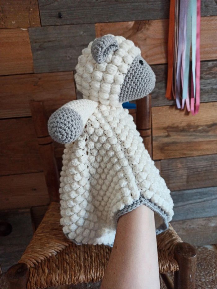 Doudou mouton fait main tbe - photo numéro 5
