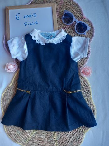Robe et Tee-shirt 👧 6 mois