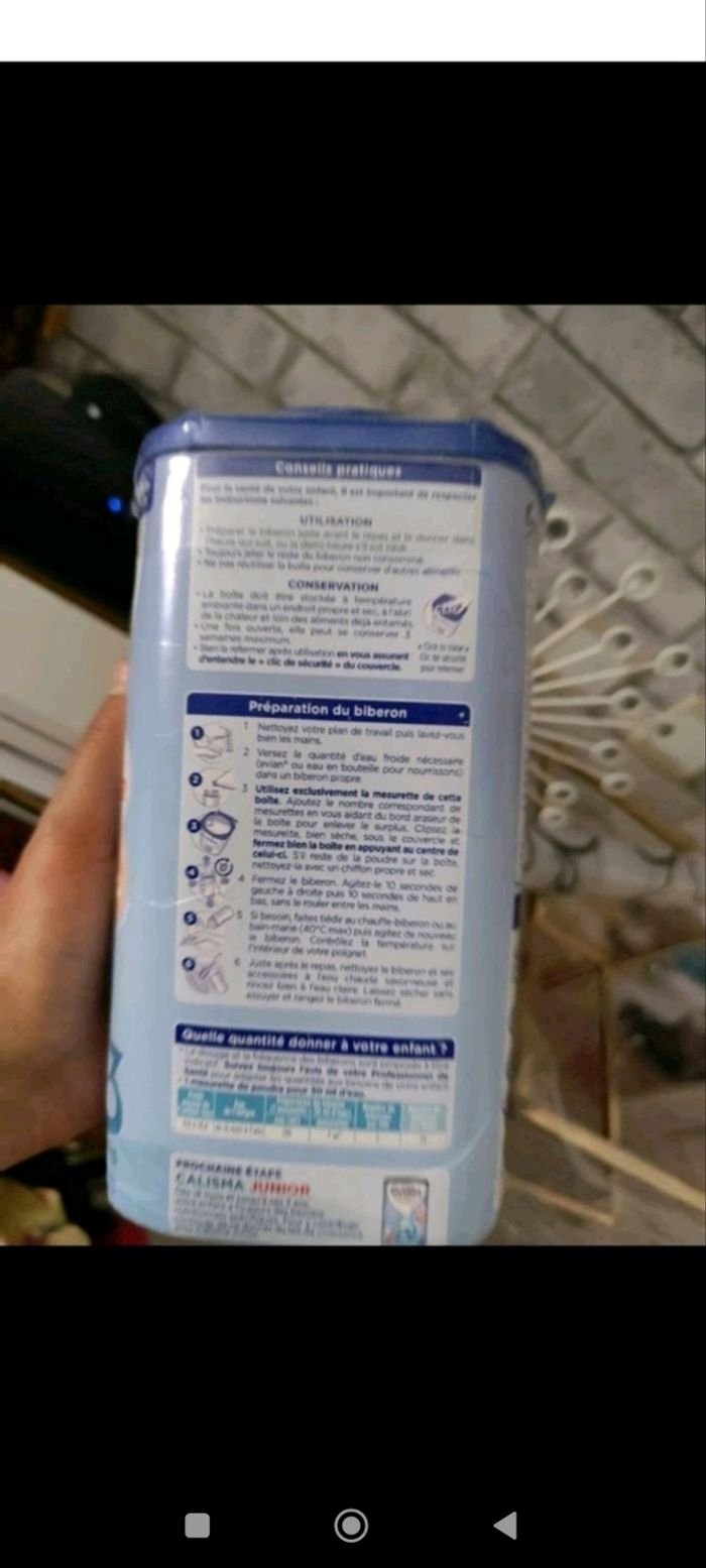 Lot 2 lait Gallia neuf - photo numéro 3