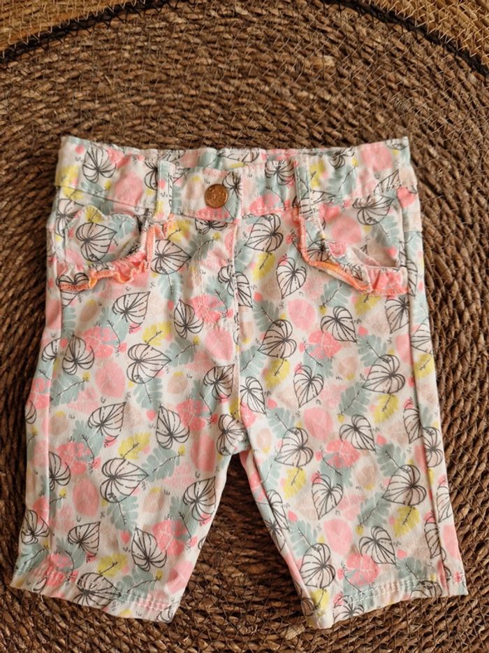 Joli pantacourt coloré Orchestra taille 9 mois - photo numéro 3