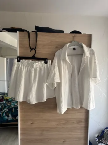 Ensemble, chemise, short