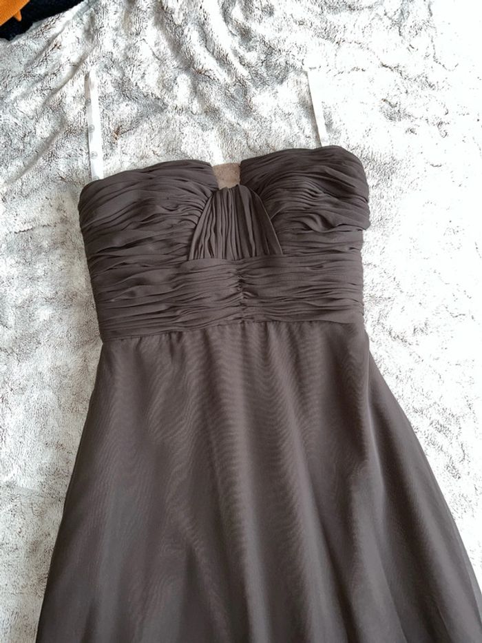 Robe de Cocktail avec étole - photo numéro 2