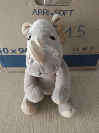 Peluche Rhinocéros Neuve *