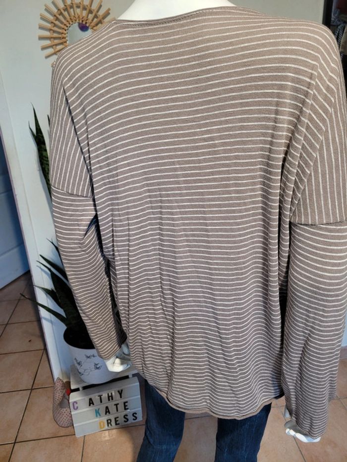 Pull fin rayé - photo numéro 7
