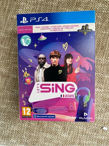 Let’s sing 2025 + 2 micros (PS4)