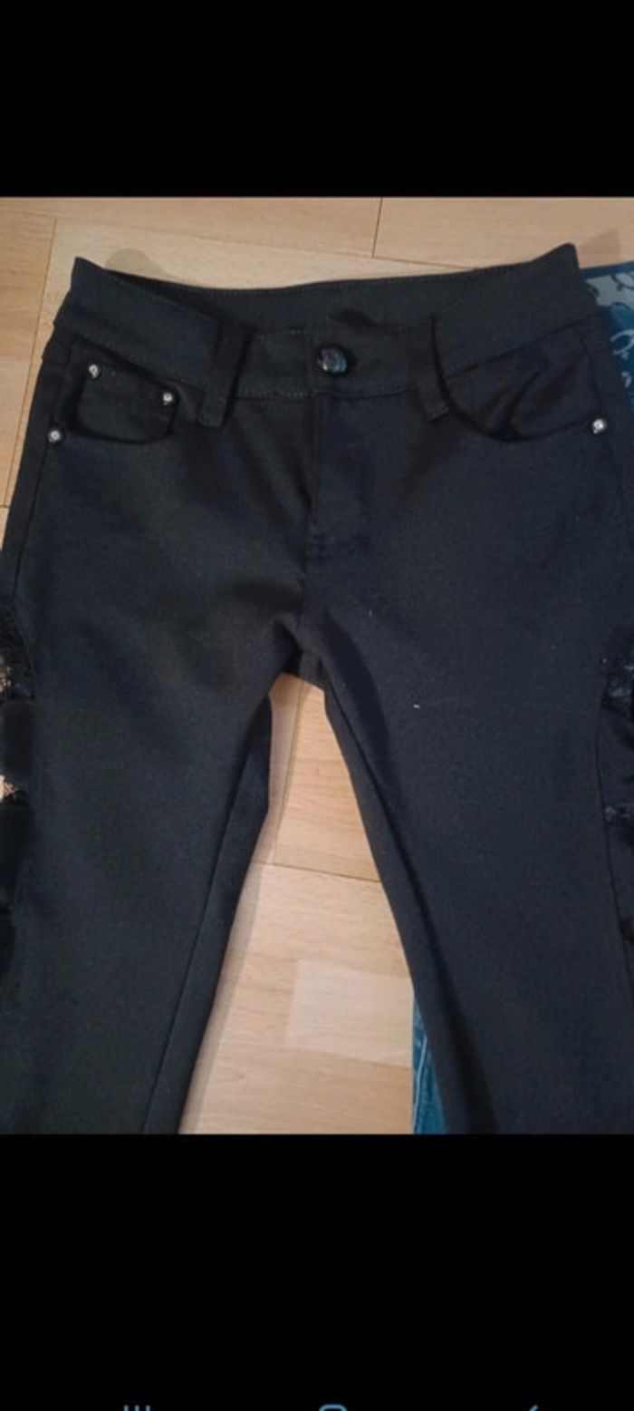Lot de 2 pantalon Taille 34 très bon état - photo numéro 2