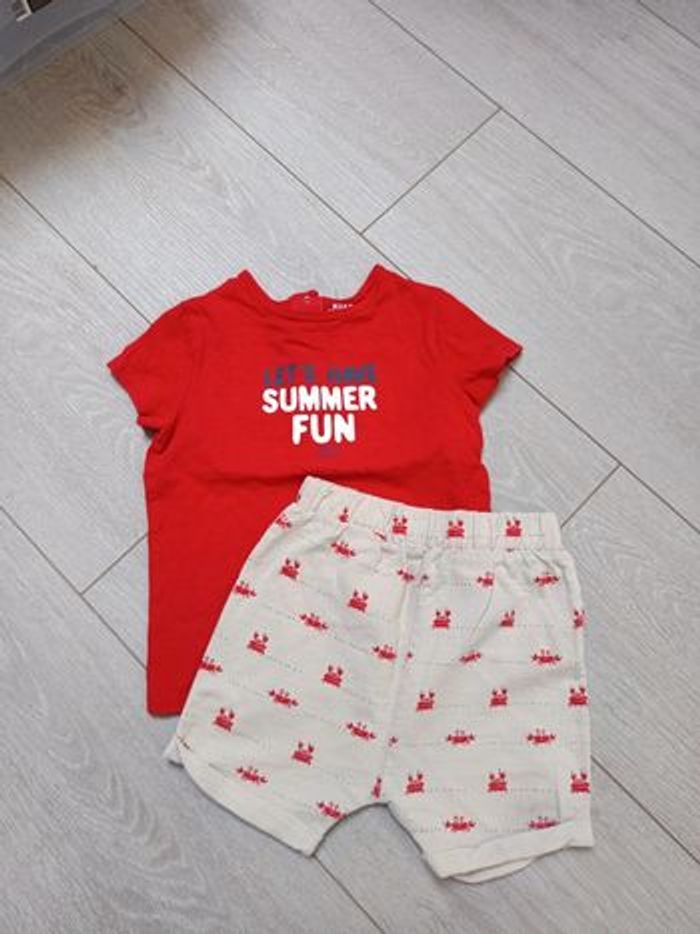 Ensemble short tee-shirt - photo numéro 3