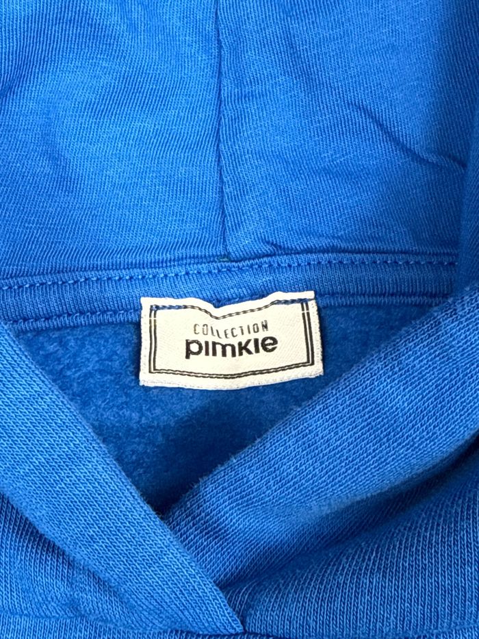 Hoodie Pull Pimkie bleu femme taille L sweat a capuche New Jersey USA 00125 - photo numéro 8