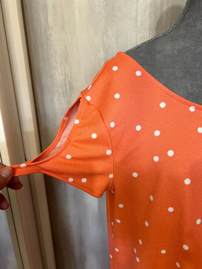 Robe orange - photo numéro 2