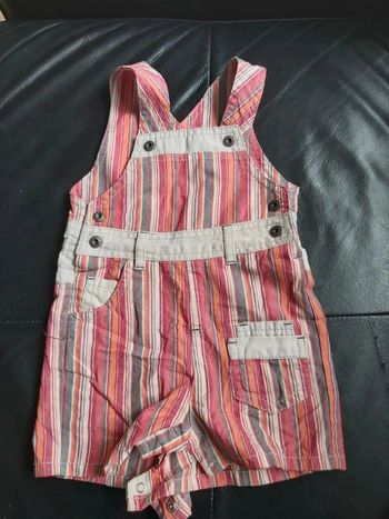 Salopette short garçon 6 mois (78)