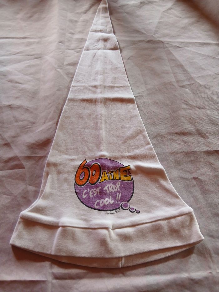 Bonnet anniversaire  60 ans