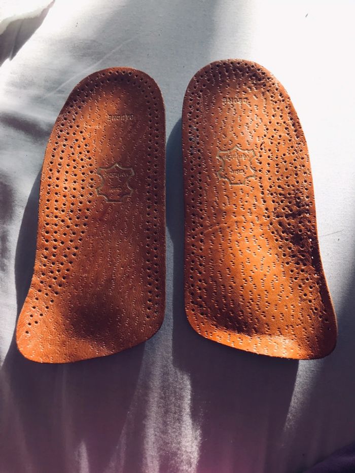 Demi Semelles cuir