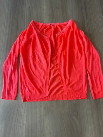 Gilet fin fluo taille 10 ans