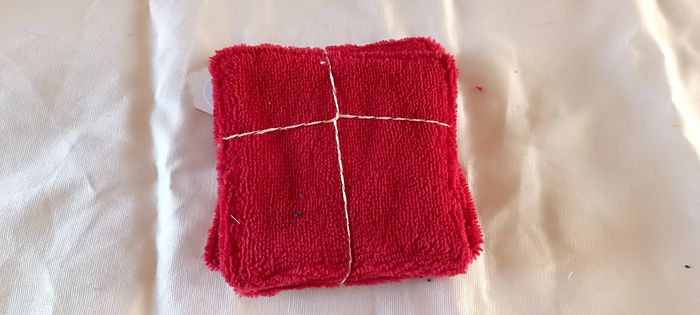 Lot de 5 lingettes lavables - photo numéro 2