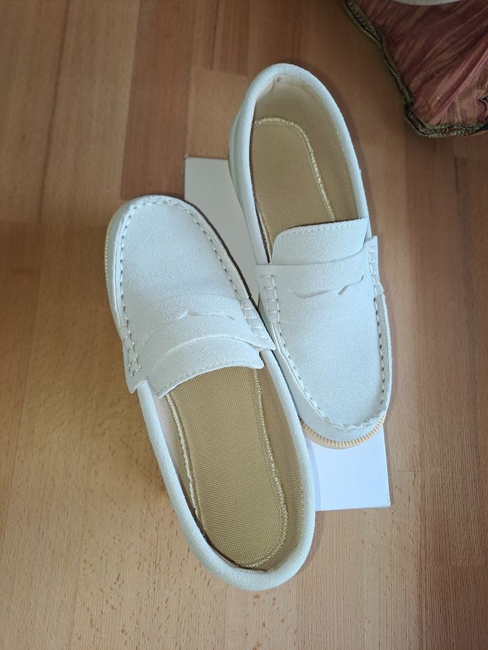Mocassins garcon plat - photo numéro 2