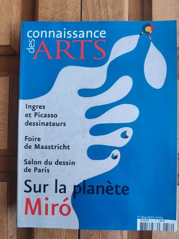Magazine de décoration connaissance des arts Ingres Picasso foire de Maastricht salon du dessin Miro