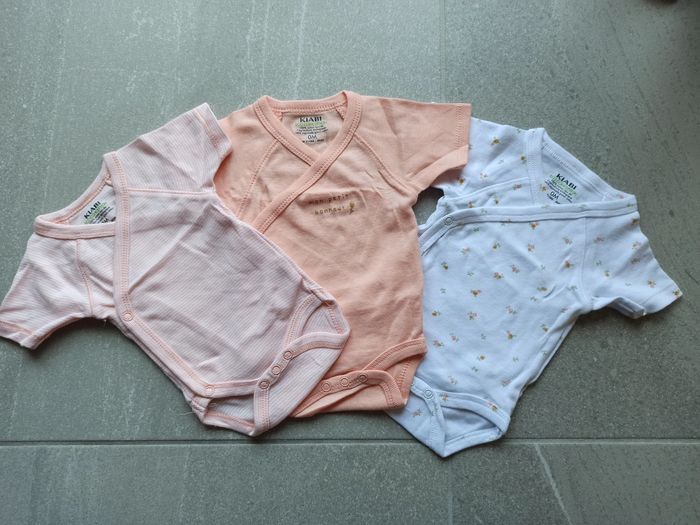 Lot 3 bodies Kiabi 0 mois