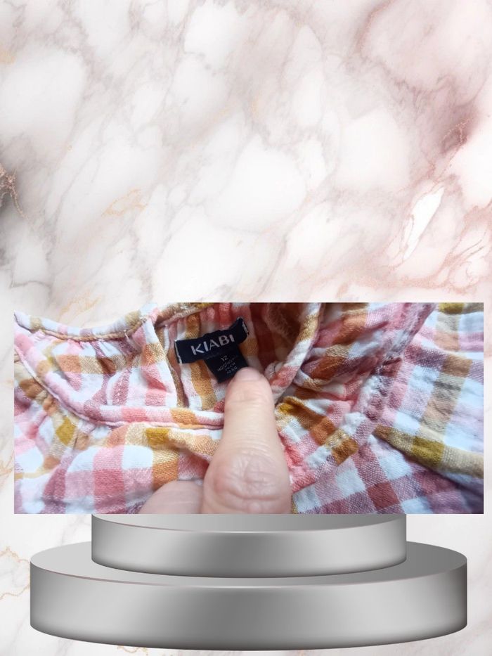 chemisier qui réchauffe l'hiver de votre bébé fille taille 12 mois - photo numéro 3