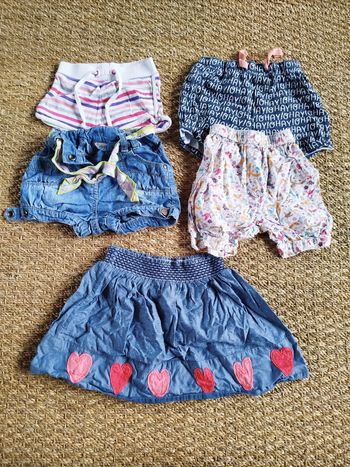 Shorts et jupe 2 ans