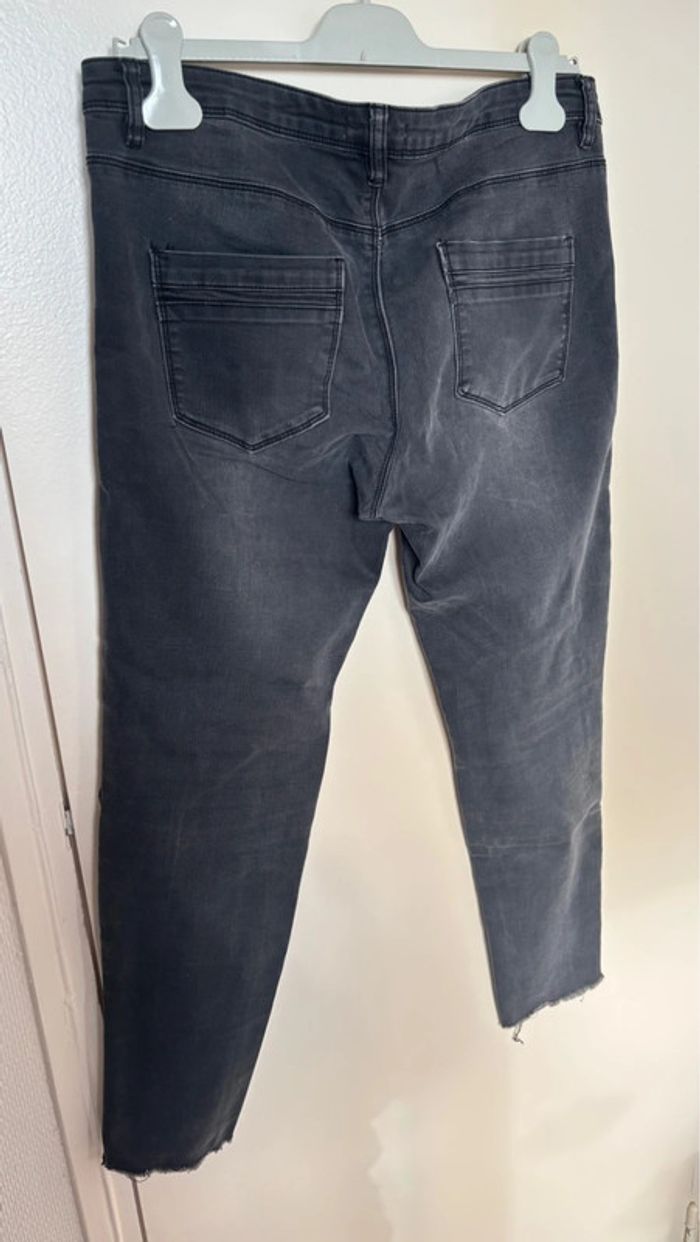 Jean destroy slim Kookai taille 42 en bon état - photo numéro 3