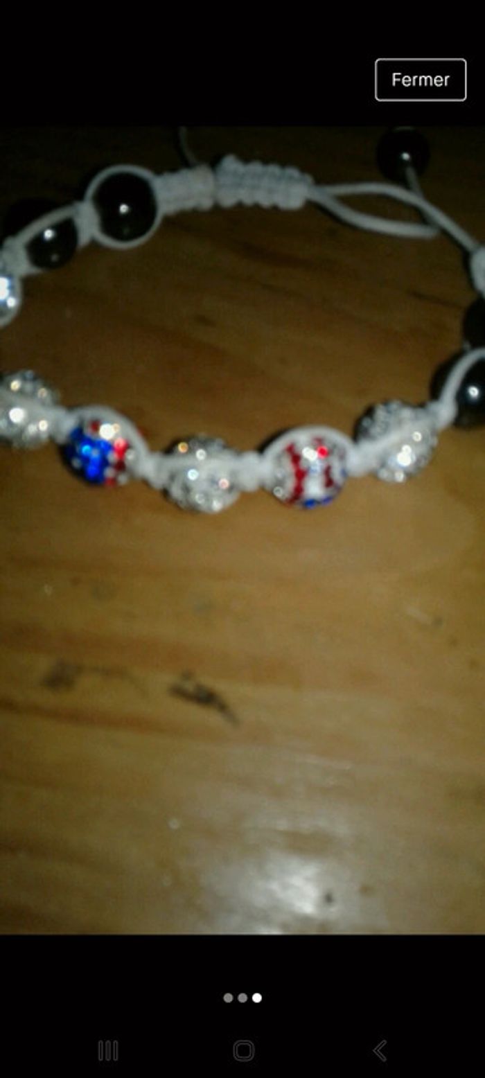 Bracelet blanc - photo numéro 3