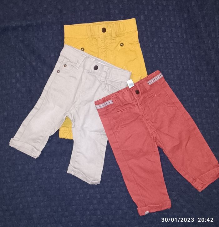 Lot de 3 pantalonS