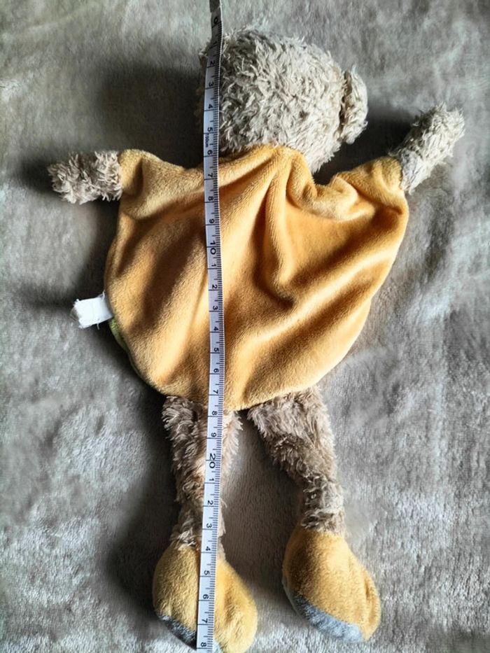 Doudou plat ourson de chez tex baby - photo numéro 5