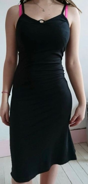 Robe longue noire