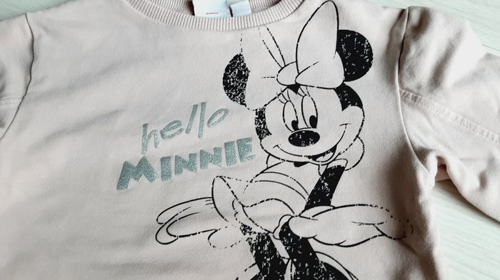 Vêtement fille pull roseMinnie Disney Orchestra 5 ans - photo numéro 2