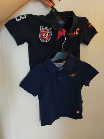 Lot polos techerts manches courtes garçon 5ans
