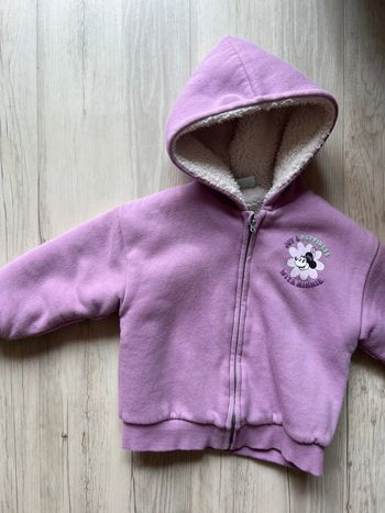 Gilet violet Disney baby