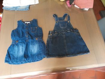 Lot robes jeans