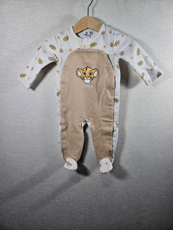 Pyjama  disney  roi lion 3 mois