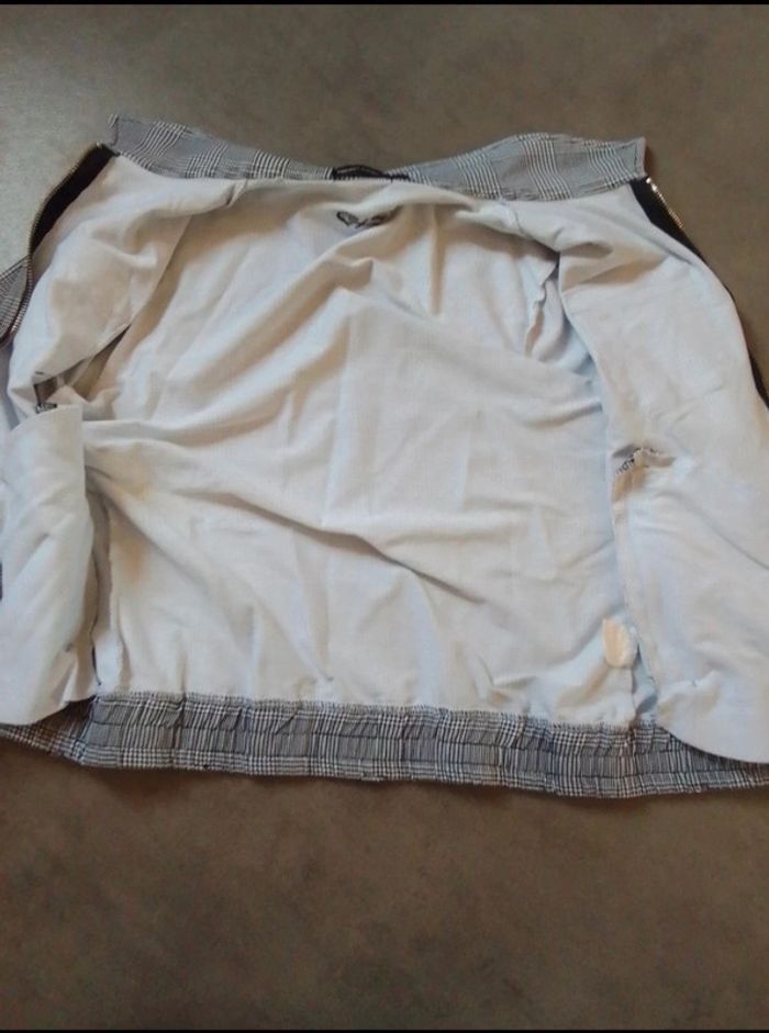 Veste courte à carreaux projet X paris - photo numéro 8