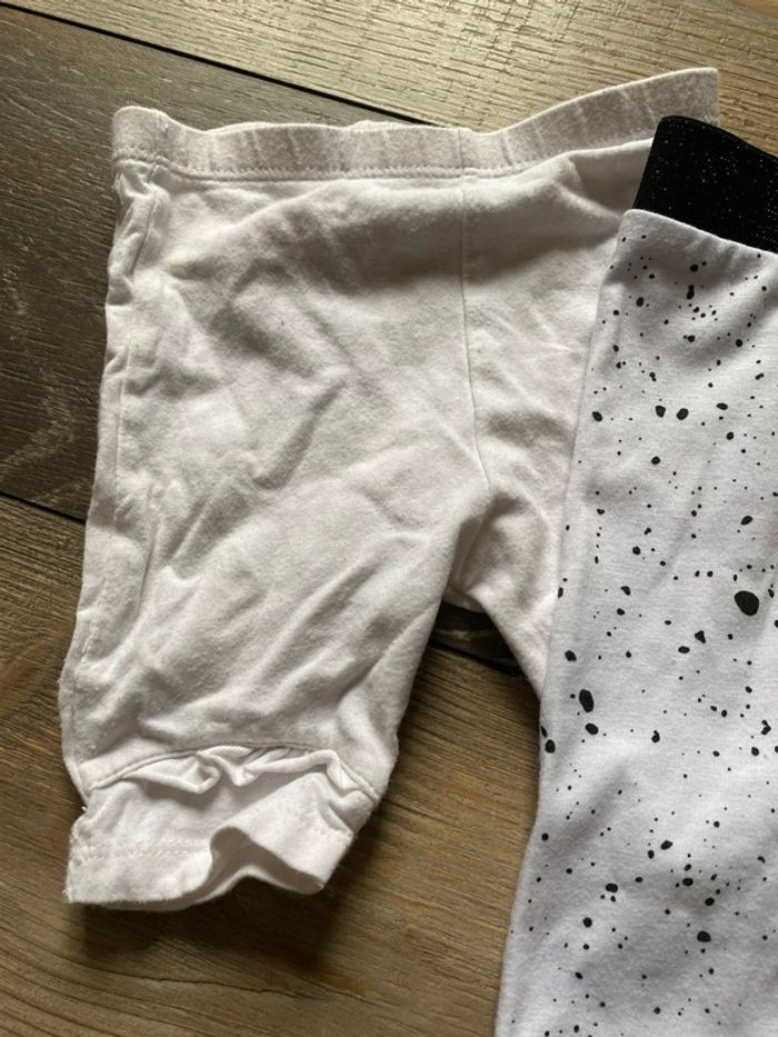 Lot de 4 leggings 9 mois - photo numéro 4