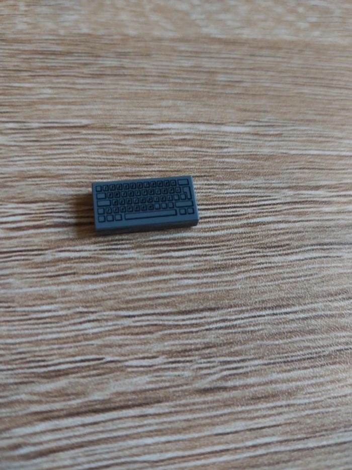 Lego tuile 1x2 clavier computer 3069pb0030 - photo numéro 3