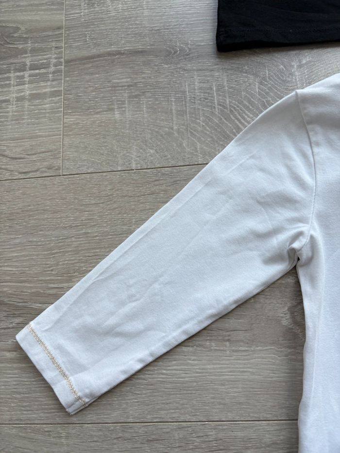 2 sous pulls noir et blanc 24 mois - photo numéro 20