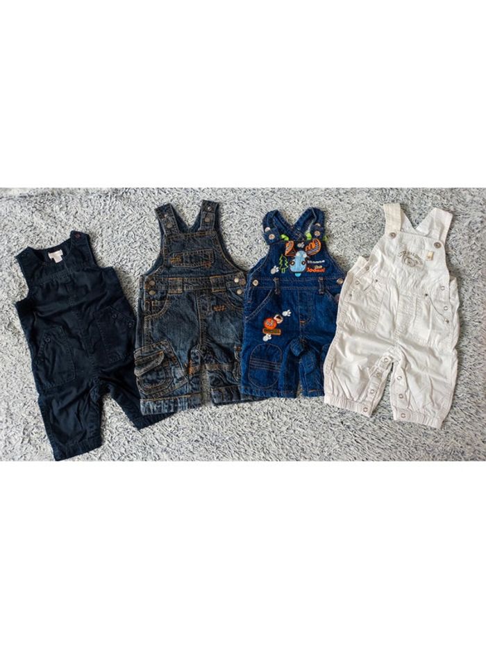 Lot Salopettes garçon 3 mois