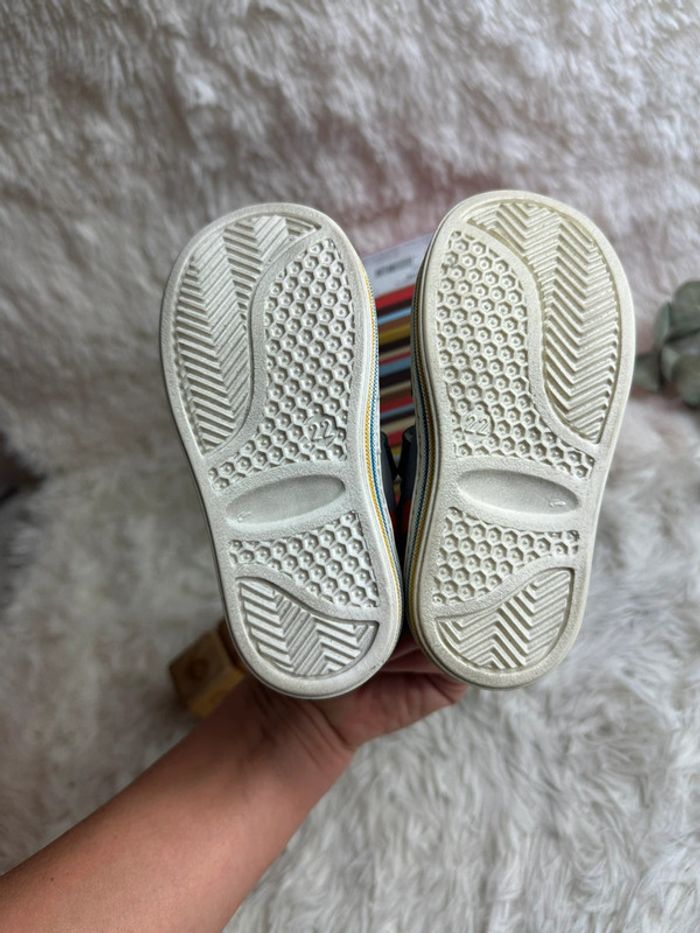 Paire de sandales grise Romagnoli taille 22 - photo numéro 4
