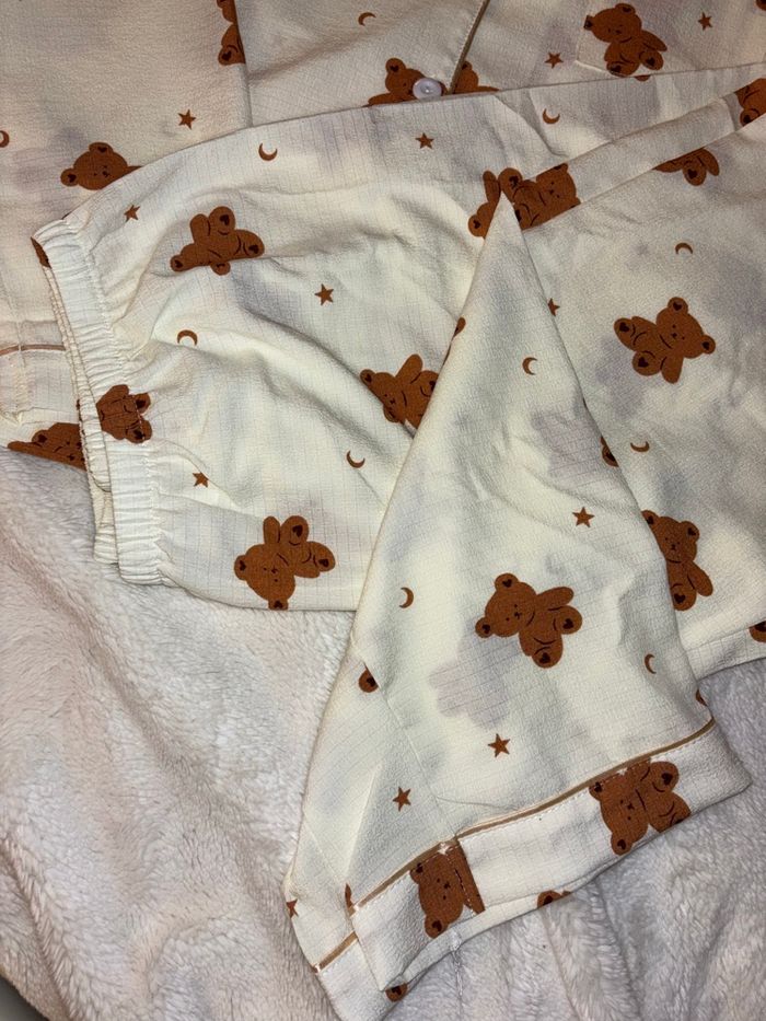 🧸Pyjama Oursons Doux & Confortable - Taille L (38/40) - Neuf - photo numéro 5