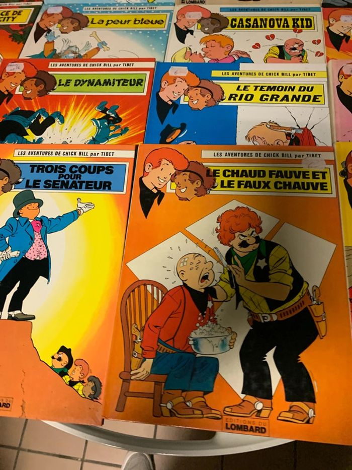 Lot de 20 bd chick bill voir photos pour les titres - photo numéro 18