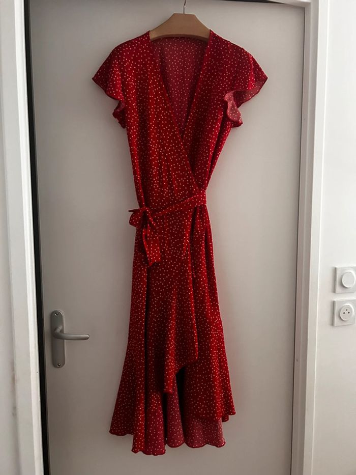 Robe mi longue taille s