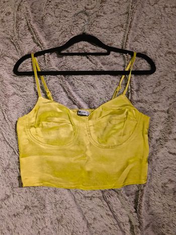 Crop Top Satiné 