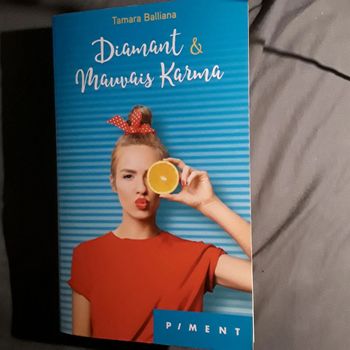 Livre collection PIMENT-diamant et mauvais karma de Tamara Balliana