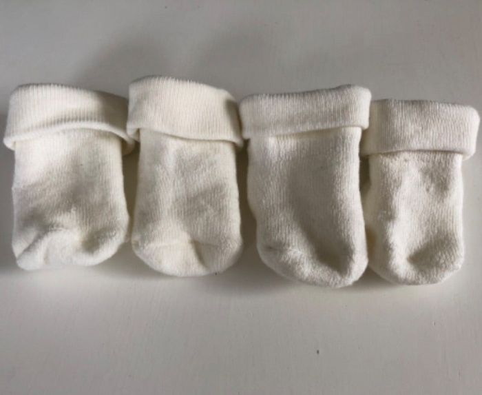 2 paires épaisses blanches naissance