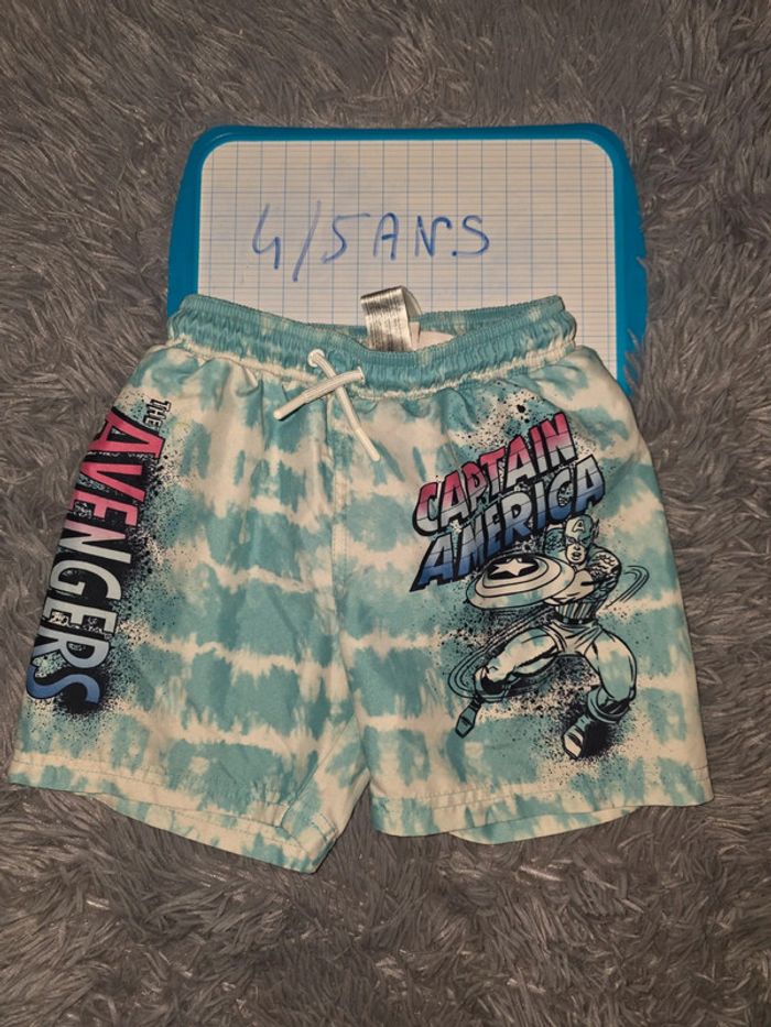 Short de bain marvel