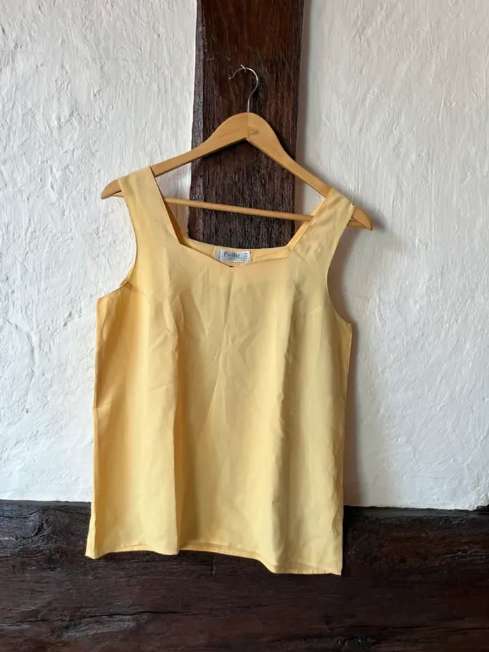 Top jaune pastel – PierBé Paris – douceur & bonne humeur – T. 40