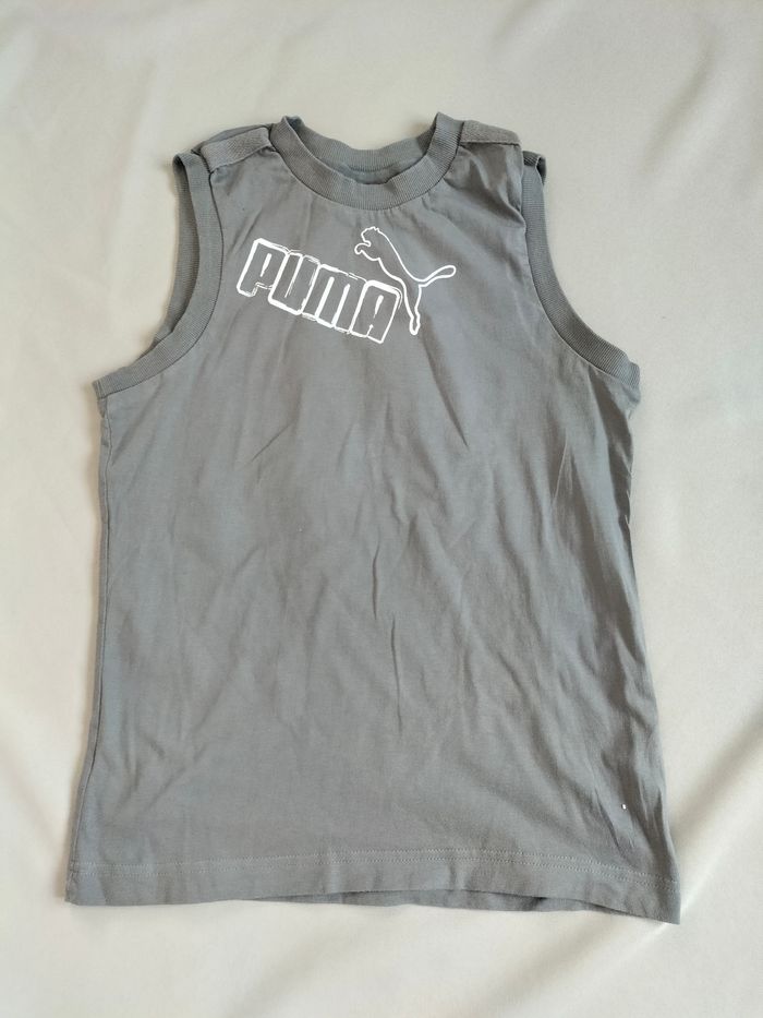 🤍 Débardeur gris - 12 ans - Puma - Excellent état 🤍